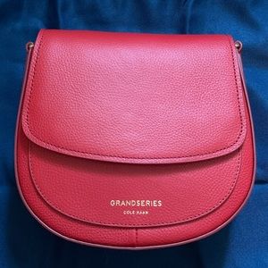 BRAND NEW Cole Haan Red Crossbody Satchel